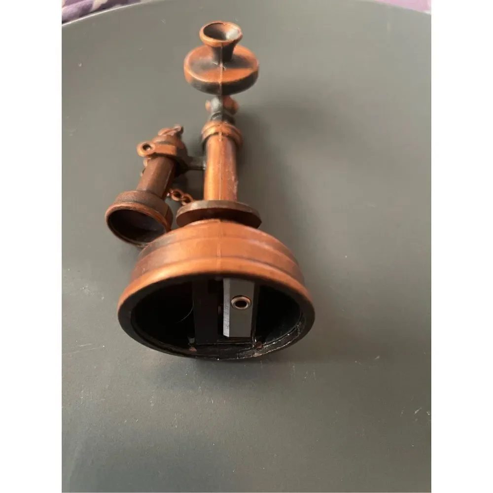 Antique Die Cast Operator Telephone Pencil Sharpener